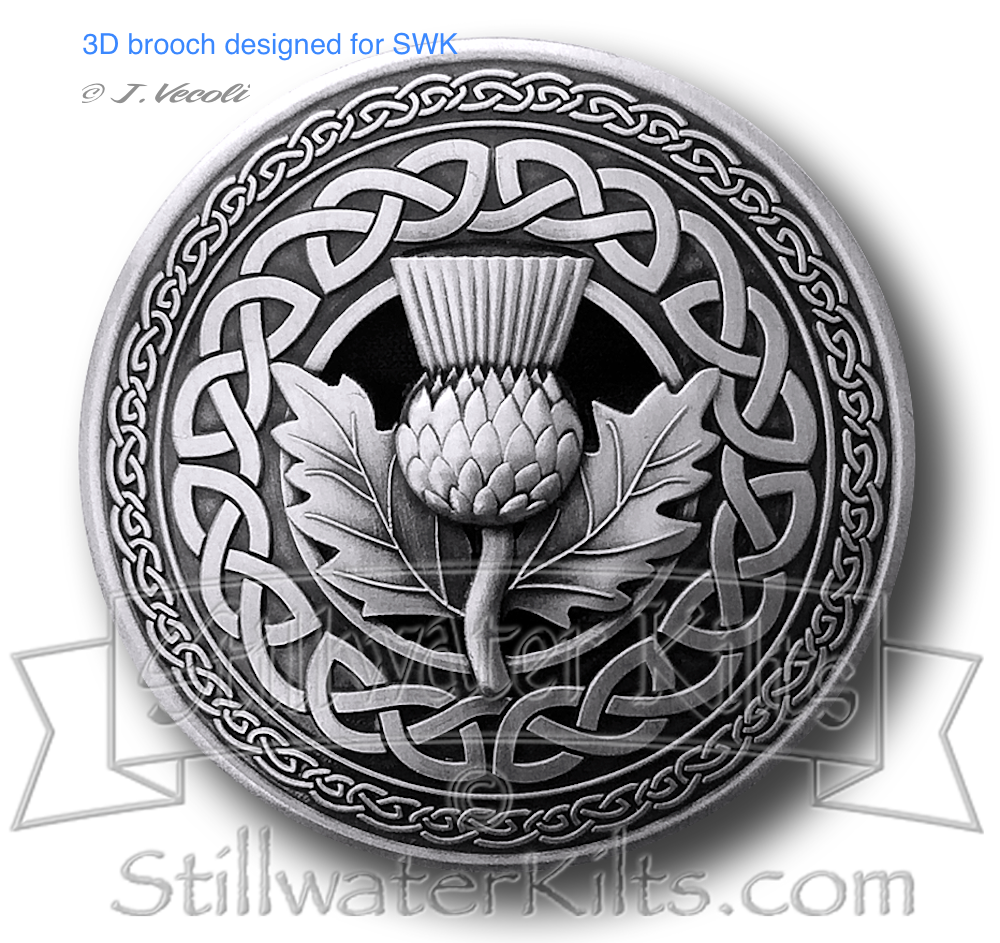 3D Brooch Design